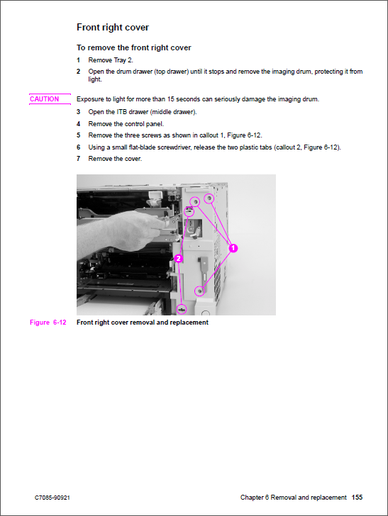 HP Color LaserJet 4550 4500 Service Manual-3